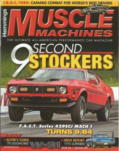 HEMMINGS MUSCLE MACHINES 2011 JAN - SST-AMX, IROC, B4C, W-31, SCJ